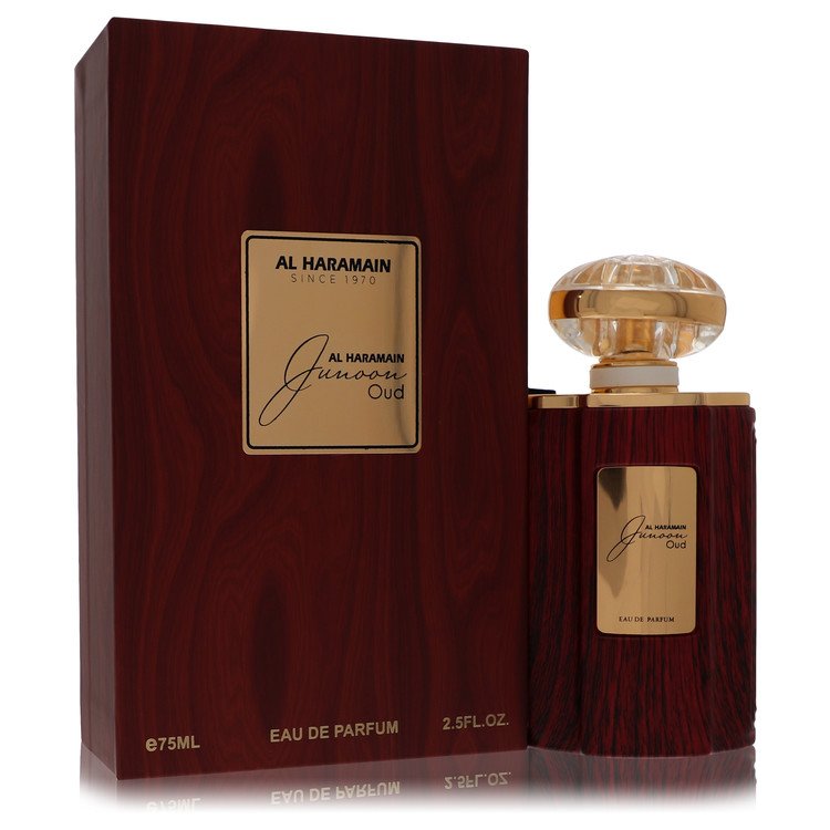 Al Haramain Junoon Oud by Al Haramain Eau De Parfum Spray 2.5 oz Al Haramain Junoon Oud by Al Haramain Eau De Parfum Spray 2.5 oz
